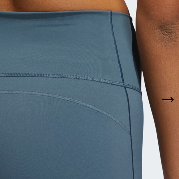 Adidas BELIEVE THIS 2.0 3-STRIPES MESH LONG TIGHTS - Picture 8 of 10